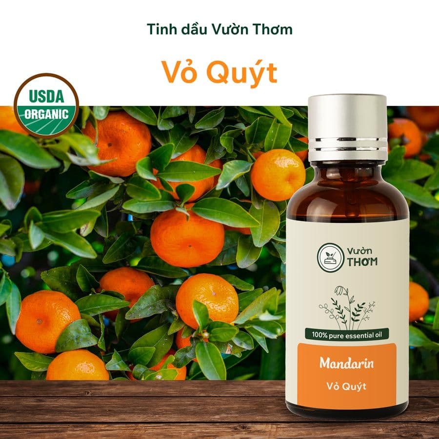 Tinh dầu Vỏ Quýt / Mandarin Essential Oil