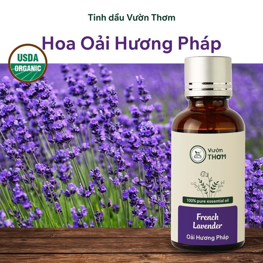 Ảnh 1 của Tinh dầu Hoa Oải Hương Pháp / French Lavender Essential Oil