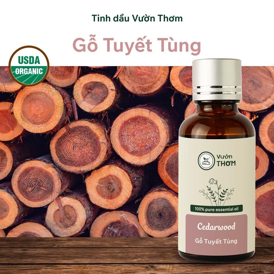 Tinh dầu Gỗ Tuyết Tùng (Gỗ Hoàng Đàn) / Cedarwood Essential Oil